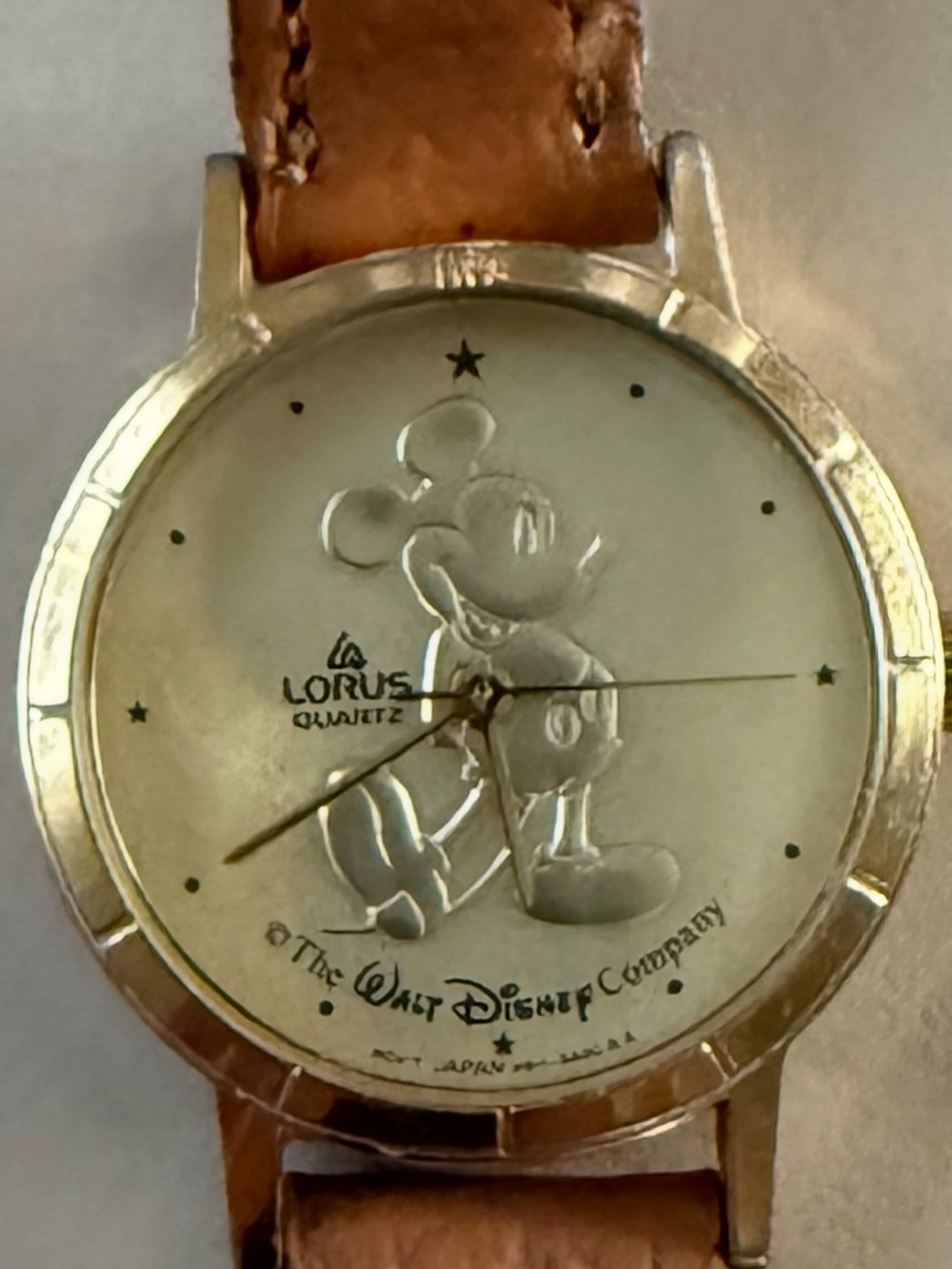 Classic Brown Leather Women's Watch - Gold Case